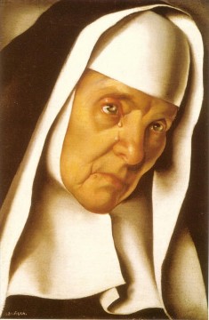 Tamara de Lempicka Painting - la madre superiora 1935 contemporánea Tamara de Lempicka
